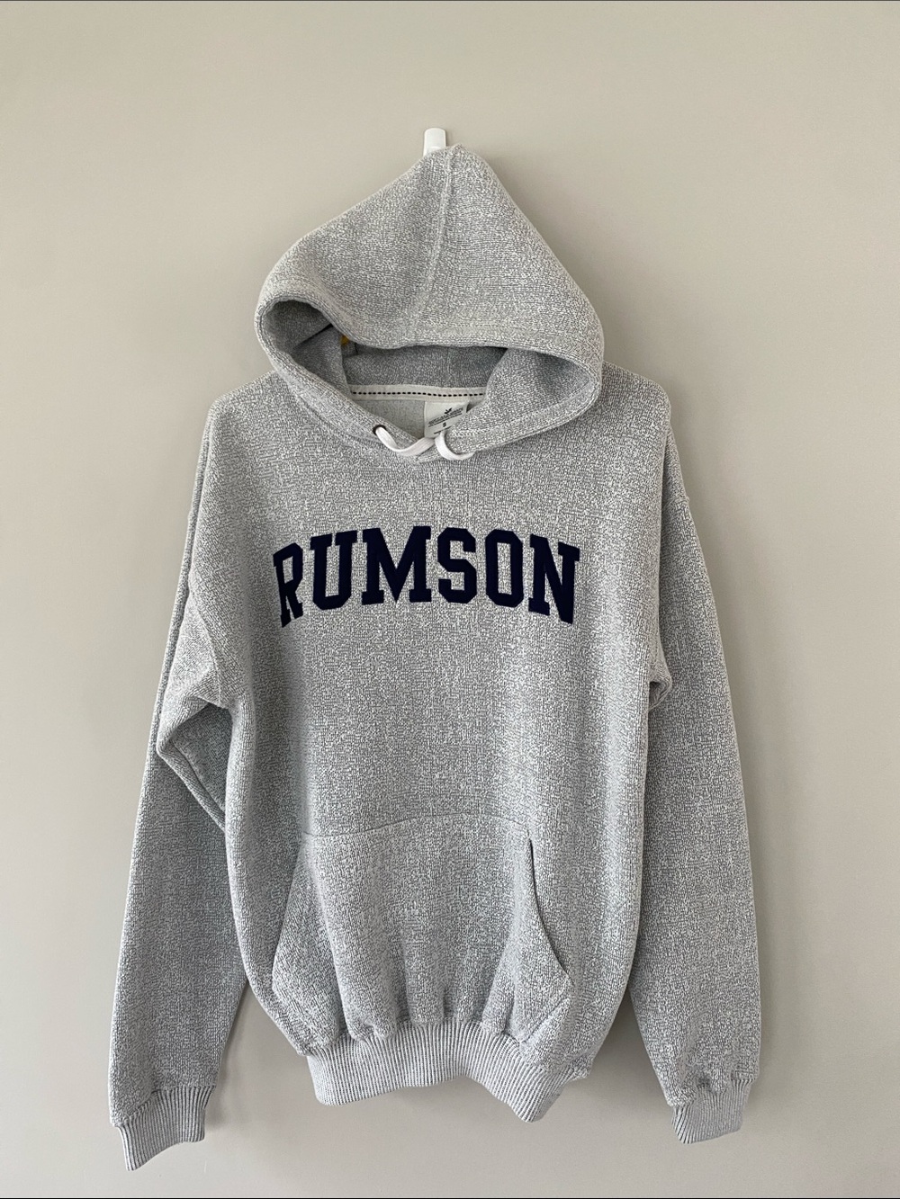 Rumson New Jersey Small Hooded Sweatshirt Soft As a Grape